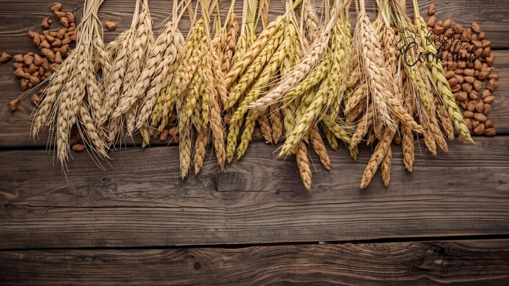 Bestcookhub - Different Wheat Varieties on a Wooden Table
