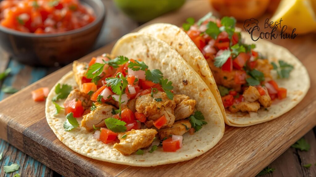 Bestcookhub - Chicken Tacos with Fresh Salsa