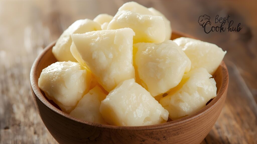 Bestcookhub - Close-up of fresh cheese curds in a bowl
