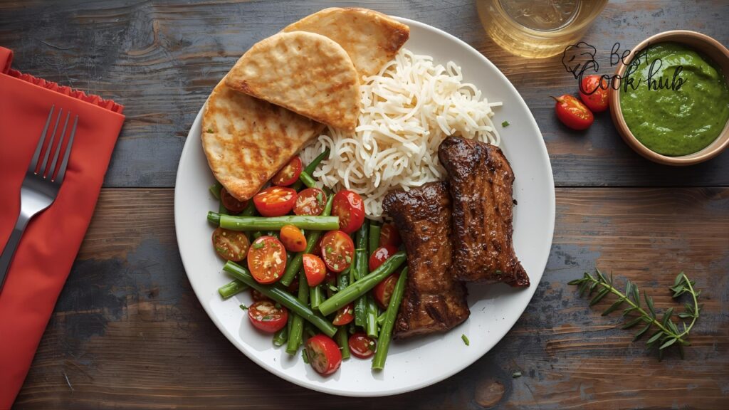 Bestcookhub - Example of a 1500-Calorie High Protein Plate