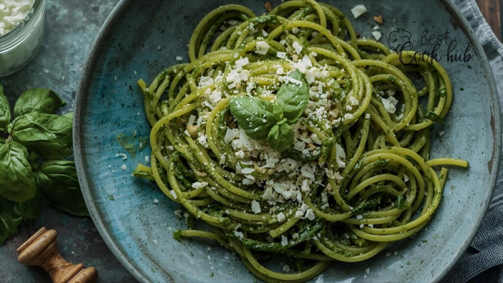 Bestcookhub - Fresh Basil Pesto Pasta