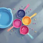 Bestcookhub - Measuring Cup Filled with Four Quarter Cups on Kitchen Counter