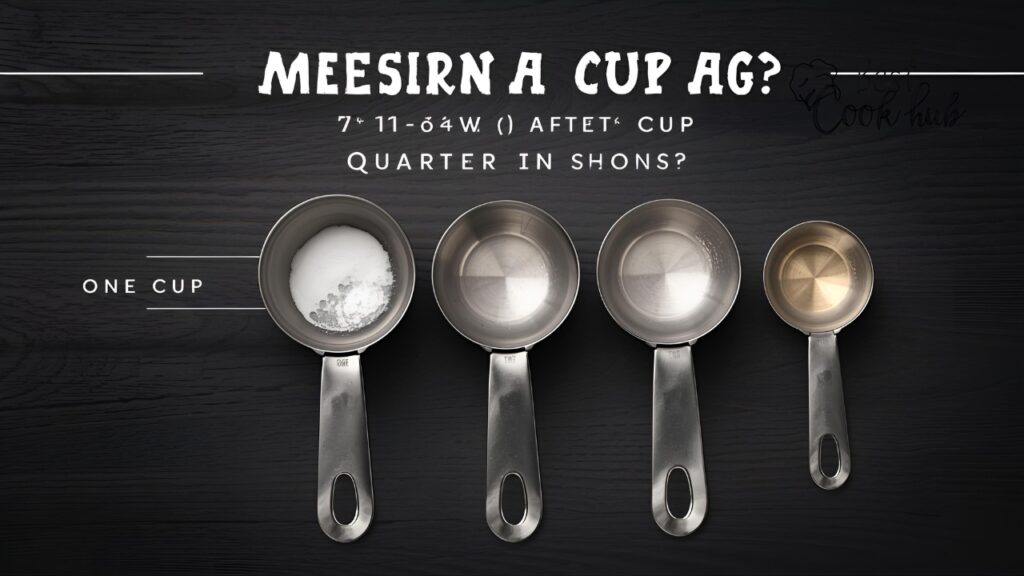 Bestcookhub - Measuring Cups Showing One Cup and Four Quarter Cups