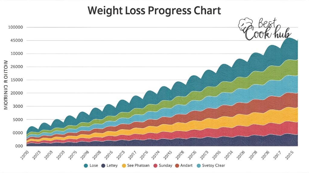 Bestcookhub - Weight Loss Progress Chart from Morning Routine Study