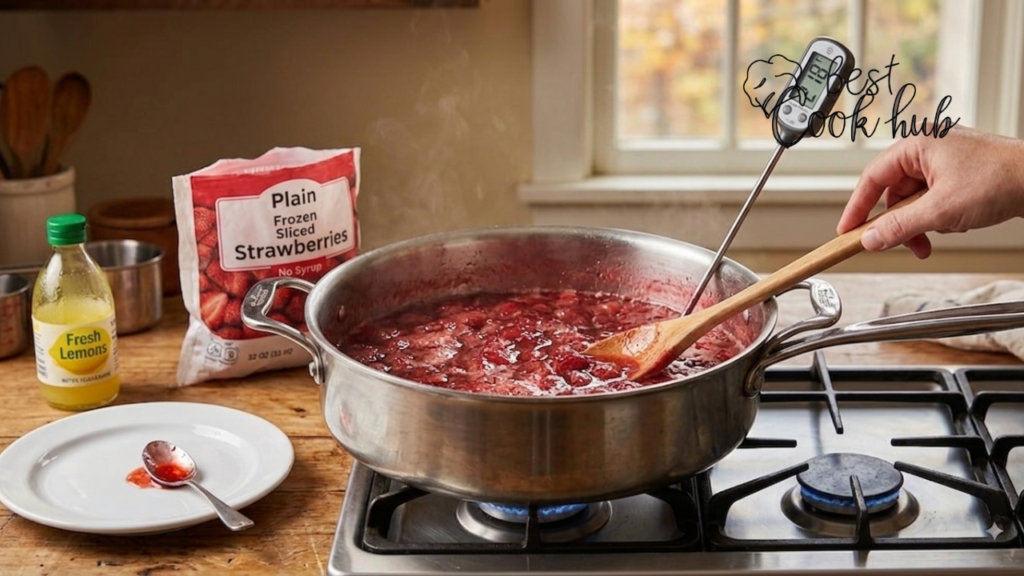 How can You Make Jam from Frozen Strawberries