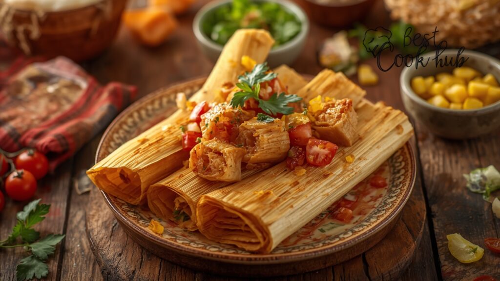 Bestcookhub - Air Fryer Tamales with Lightly Crisped Corn Husks